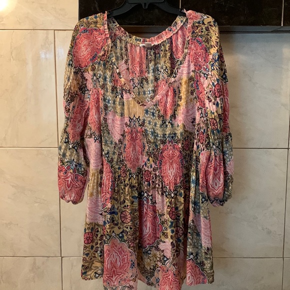 Spense Tops - Spense pleated baby doll blouse